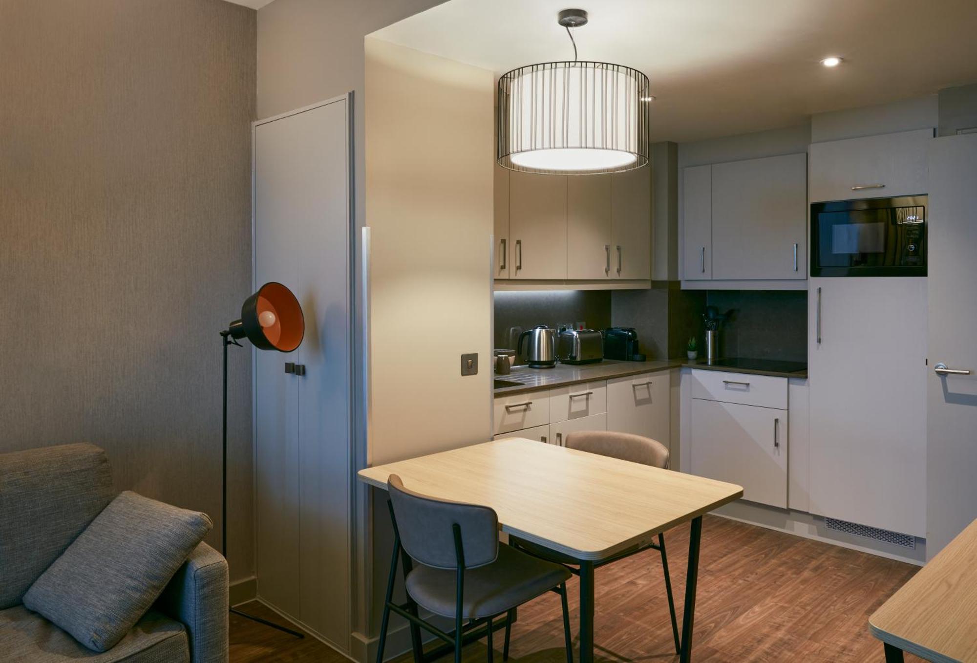 Apartment mit 1 Zweibettzimmer.