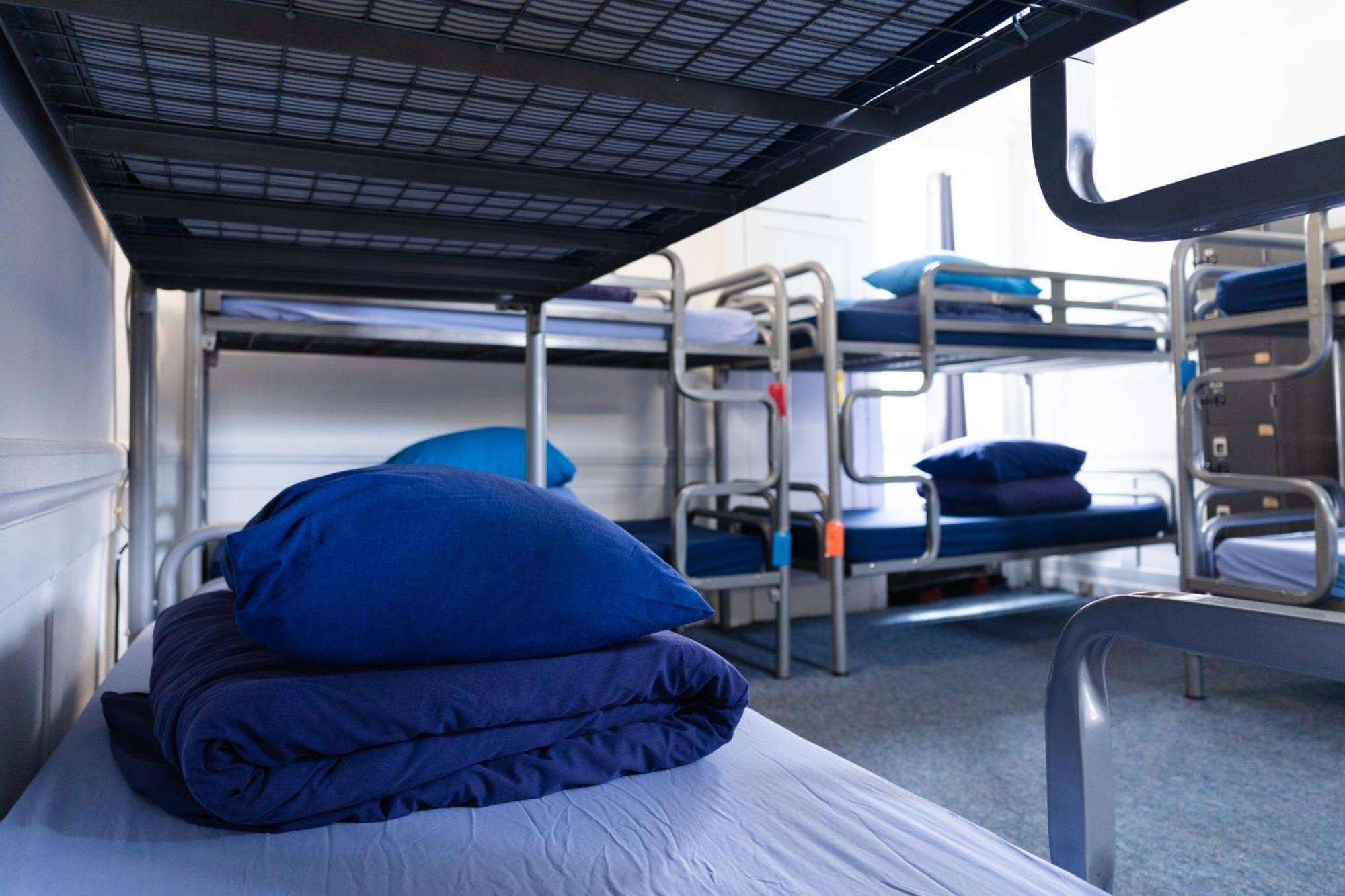 Bett im gemischten Schlafsaal mit 10 Betten