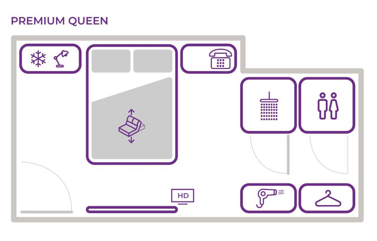 Acomodação Premium com Cama Queen-size