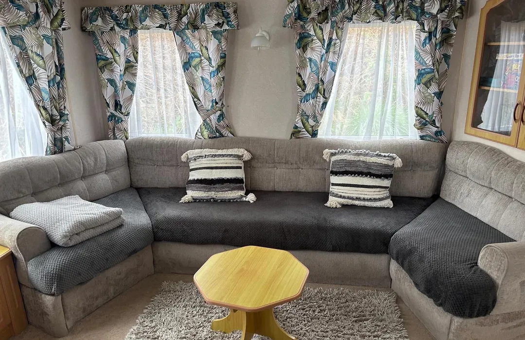 Hilltop Hideaway 2 Bed Caravan With Panoramic Town Scenery In Aberystwyth Holiday Village-1