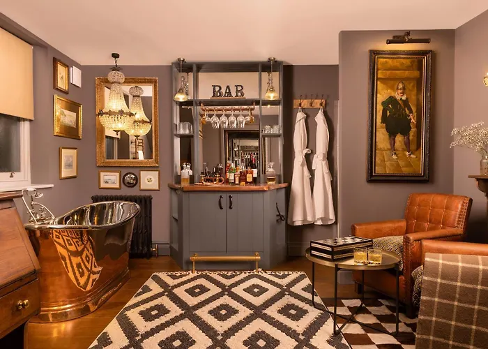 The Barth Room At Cheshire Boutique Barns Nantwich